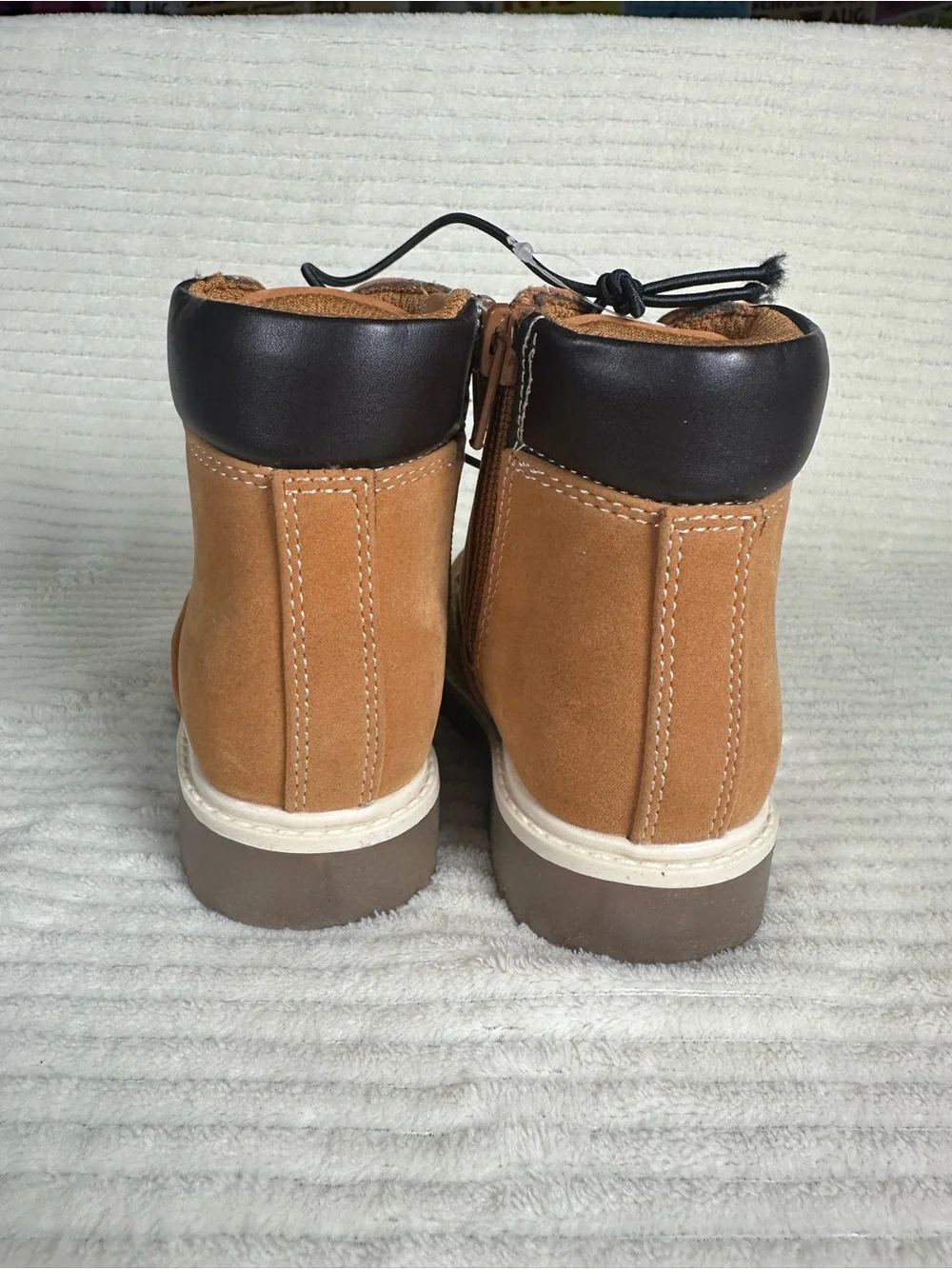 Thereabouts Toddler Boys Lil Luke Wheat Hiking Boots NWT Size 6 Toddler